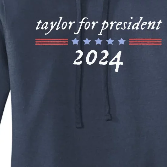 Taylor For President 2024 Women's Pullover Hoodie