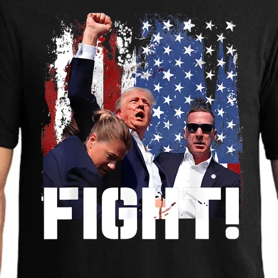 Trump First Pump Fight Pajama Set