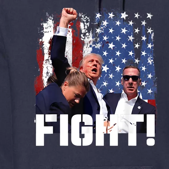 Trump First Pump Fight Premium Hoodie