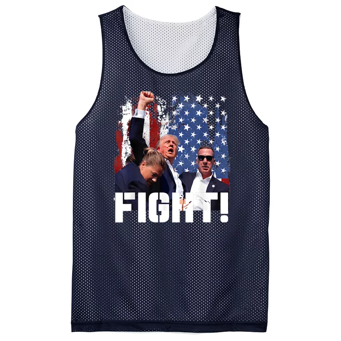 Trump First Pump Fight Mesh Reversible Basketball Jersey Tank