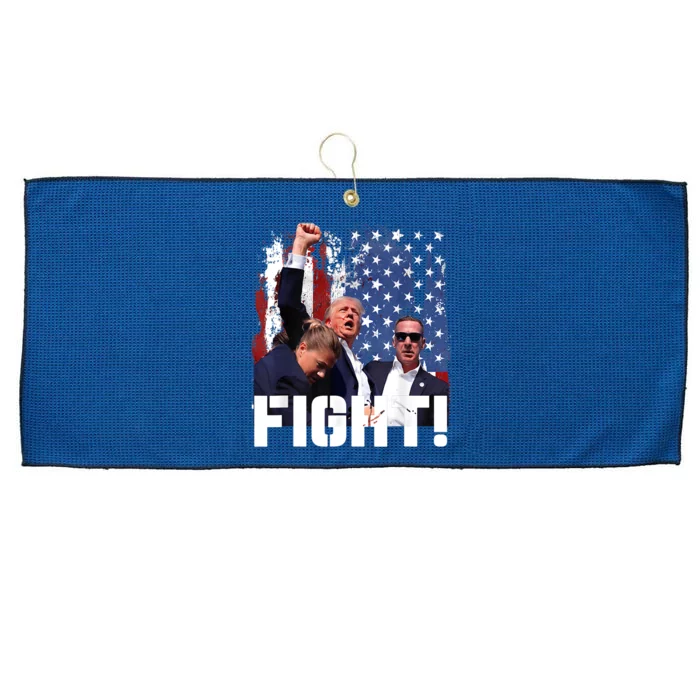 Trump First Pump Fight Large Microfiber Waffle Golf Towel