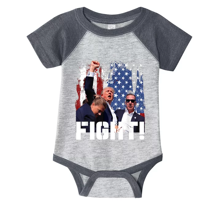 Trump First Pump Fight Infant Baby Jersey Bodysuit