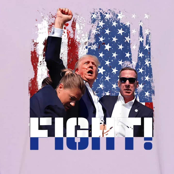 Trump First Pump Fight Garment-Dyed Sweatshirt