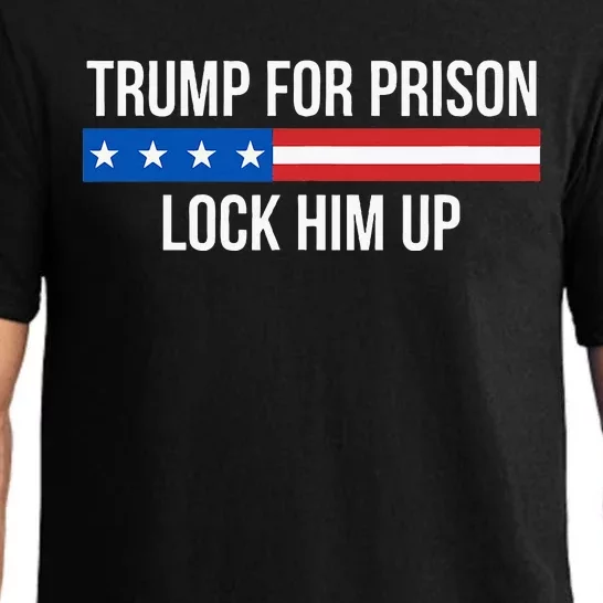 Trump For Prison Lock Him Up Pajama Set