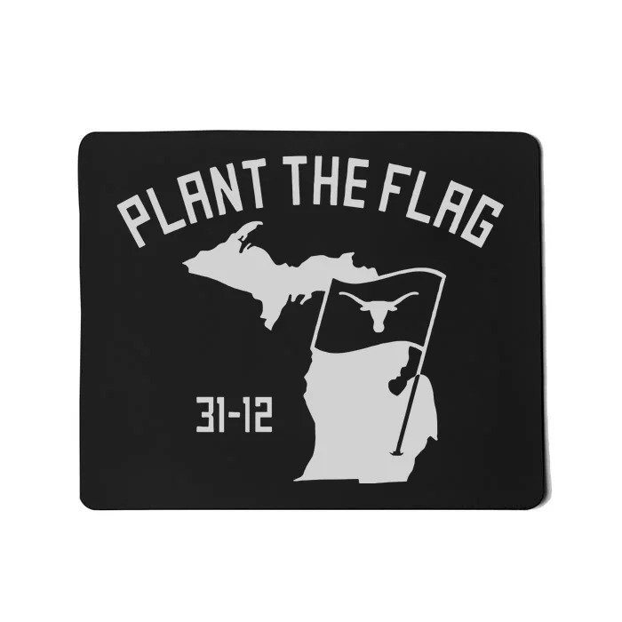 Texas Football Plant The Flag Mousepad