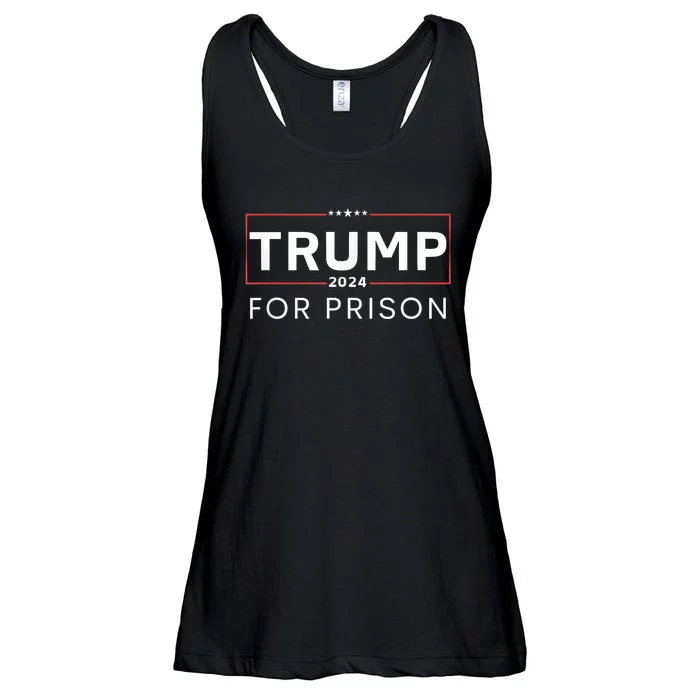 Trump For Prison 2024 Ladies Essential Flowy Tank