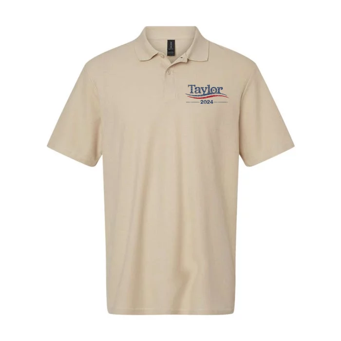 Taylor For President 2024 Softstyle Adult Sport Polo