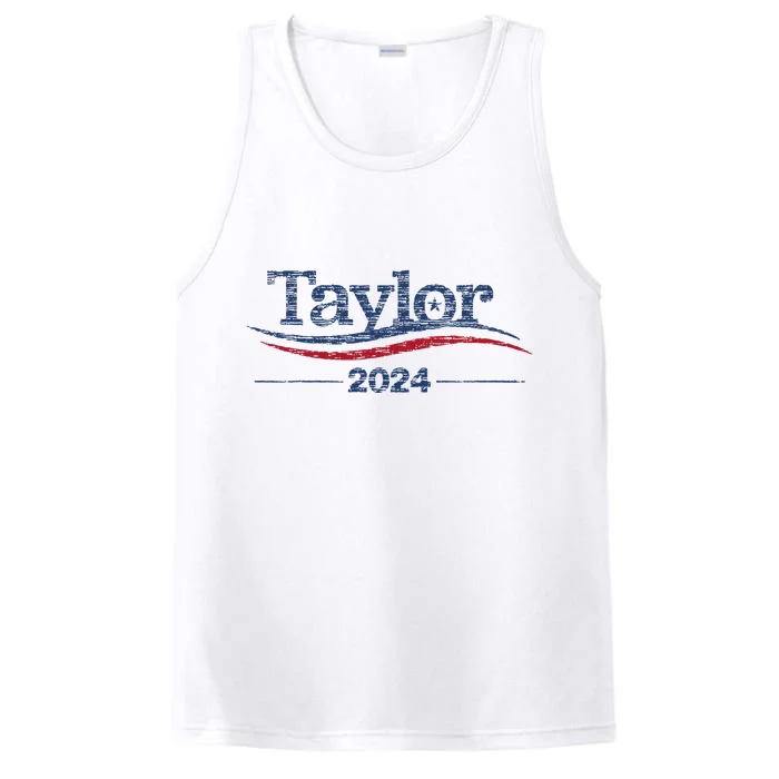 Taylor For President 2024 Performance Tank