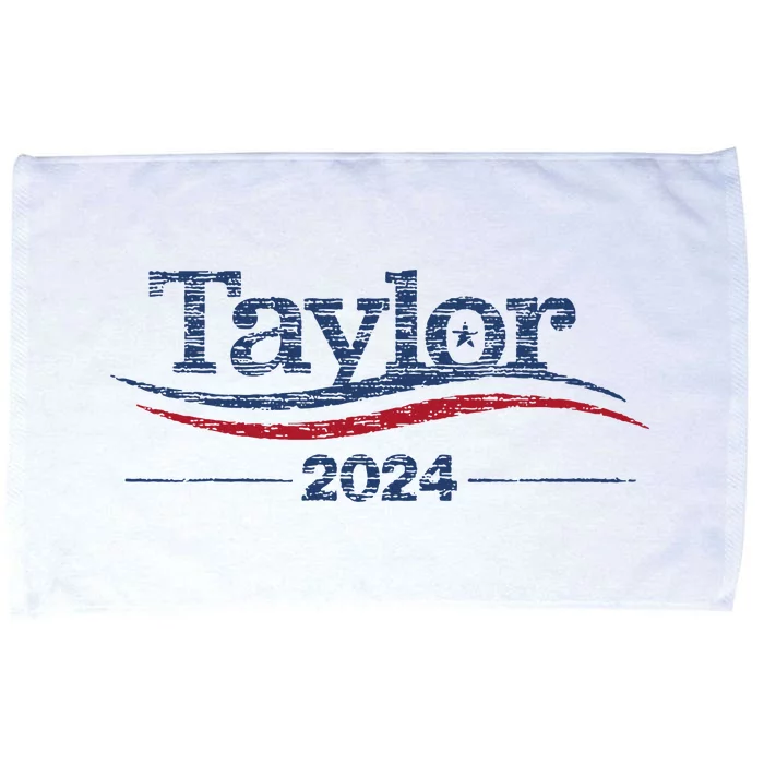 Taylor For President 2024 Microfiber Hand Towel