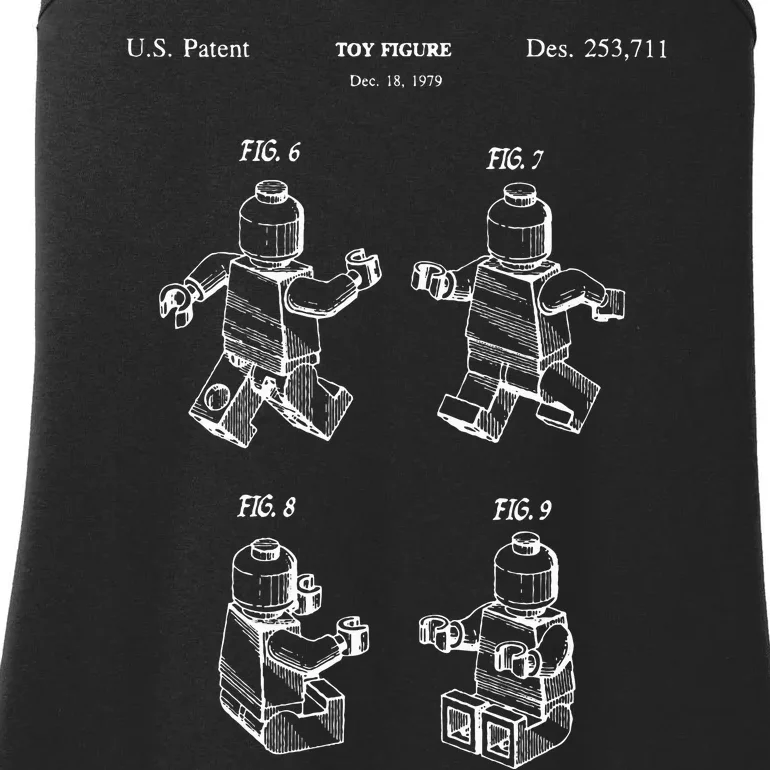 Toy Figurine Patent Master Builder Building Brick Ladies Essential Tank