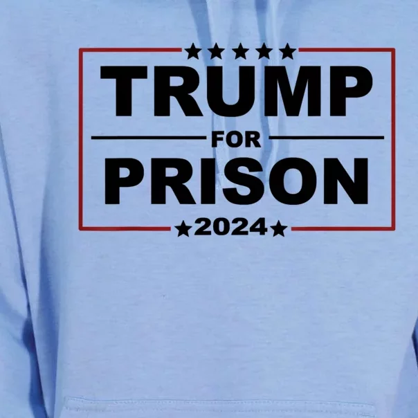 Trump For Prison 2024 Support Trump 4th Of July Unisex Surf Hoodie