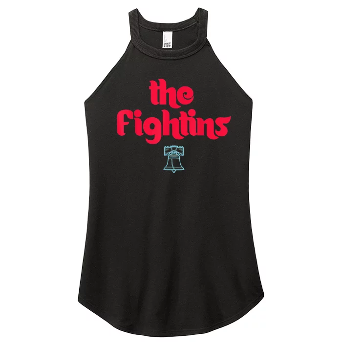 The Fightins Philly Philadelphia Baseball s Women’s Perfect Tri Rocker Tank