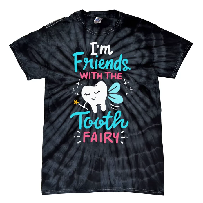 Tooth Fairy Pediatric Dentist Dental Assistant Hygienist Tie-Dye T-Shirt