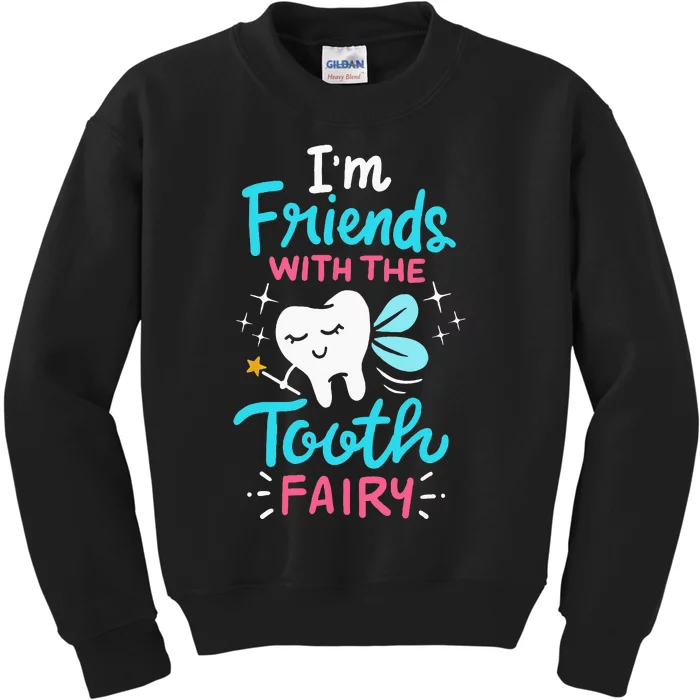 Tooth Fairy Pediatric Dentist Dental Assistant Hygienist Kids Sweatshirt