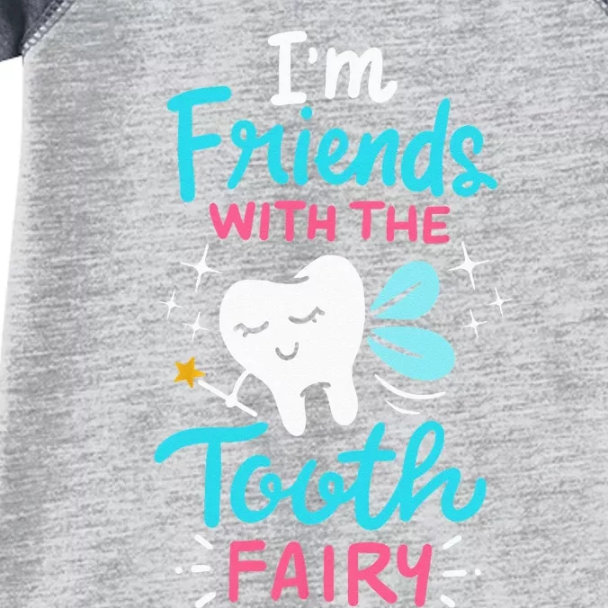 Tooth Fairy Pediatric Dentist Dental Assistant Hygienist Infant Baby Jersey Bodysuit