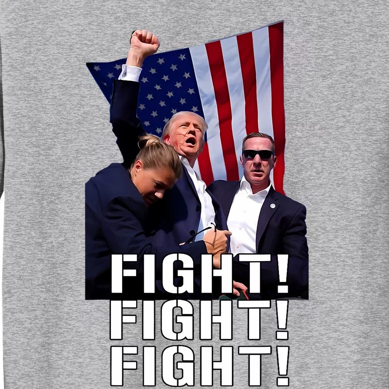 Trump Fist Pumped Fight Pray For Trump America Sweatshirt