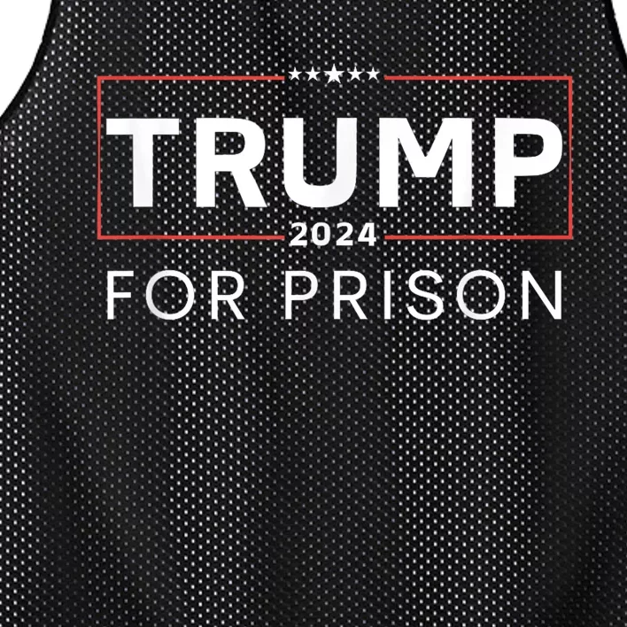 Trump For Prison 2024 Mesh Reversible Basketball Jersey Tank