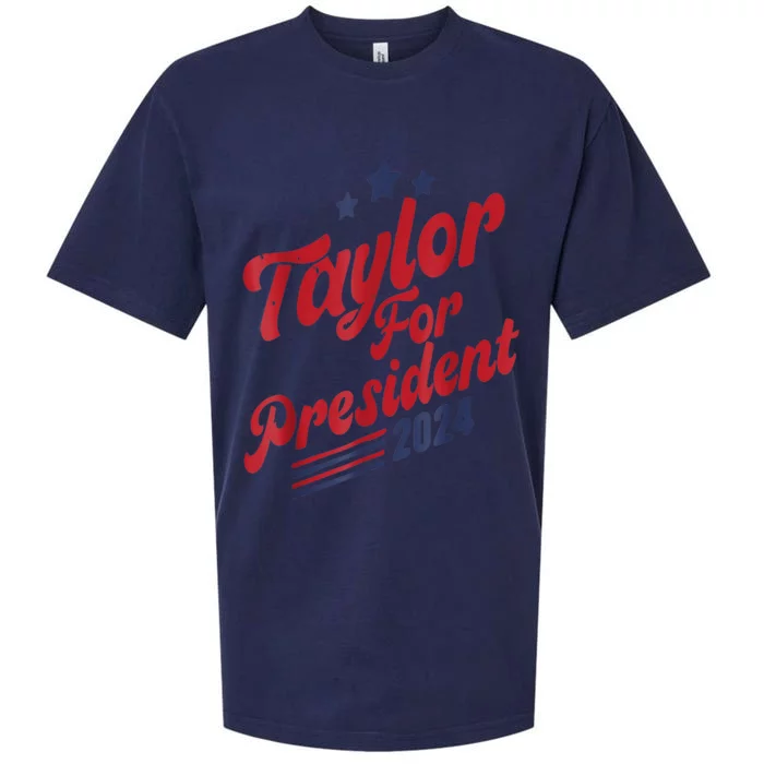 Taylor For President Gift Sueded Cloud Jersey T-Shirt