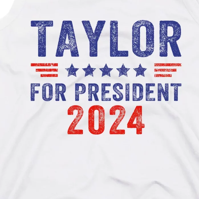 Taylor For President 2024 Tank Top