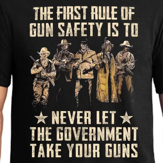 The First Rule Of Gun Safety Pajama Set