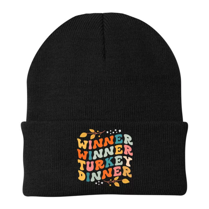 Thanksgiving Feast Retro Fall Fashion Knit Cap Winter Beanie