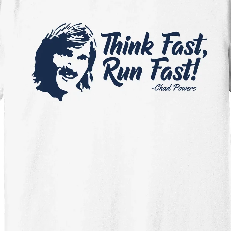 Think Fast Run Fast Premium T-Shirt