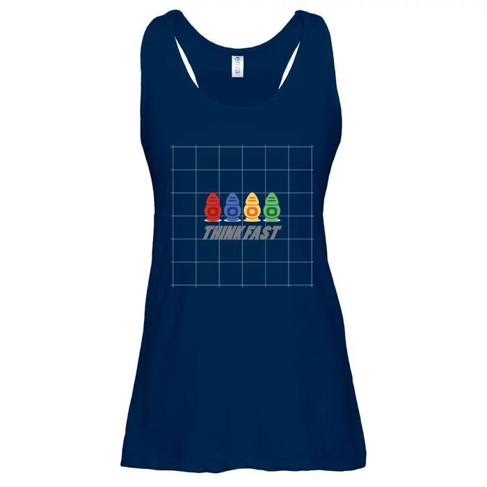 Think Fast Robots Ladies Essential Flowy Tank