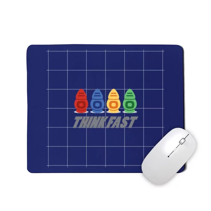 Think Fast Robots Mousepad