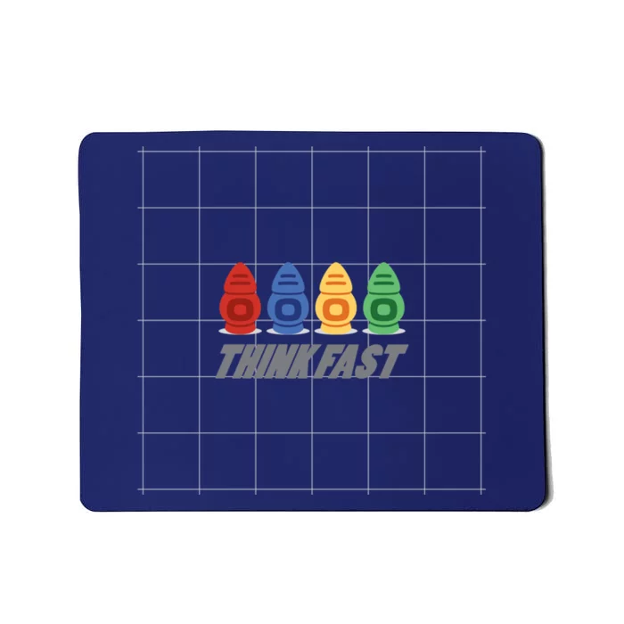 Think Fast Robots Mousepad