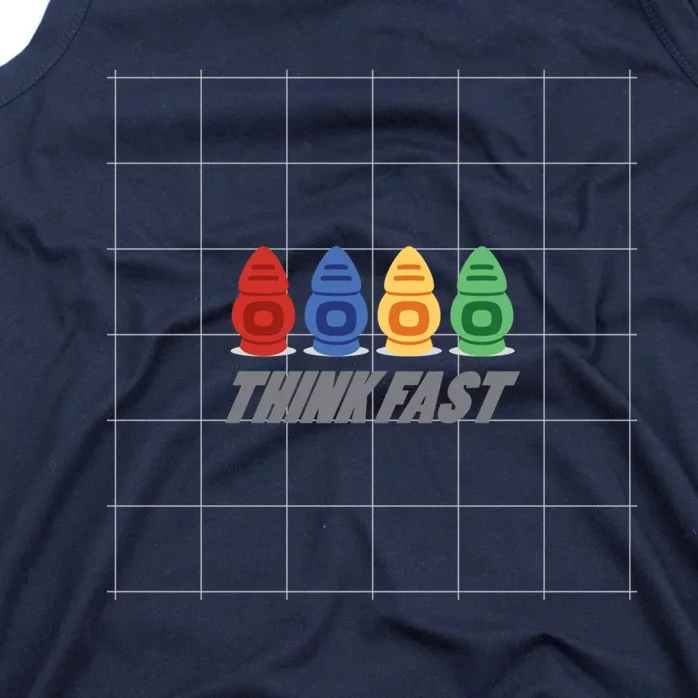 Think Fast Robots Tank Top