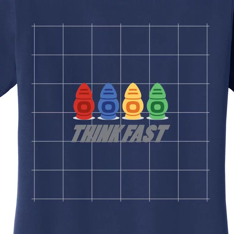 Think Fast Robots Women's T-Shirt