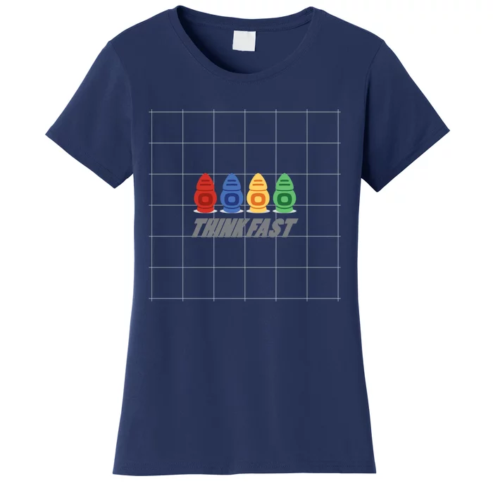 Think Fast Robots Women's T-Shirt