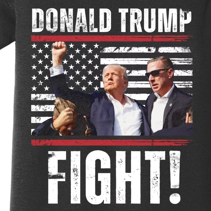 Trump Fight Rally Pennsylvania Baby Bodysuit