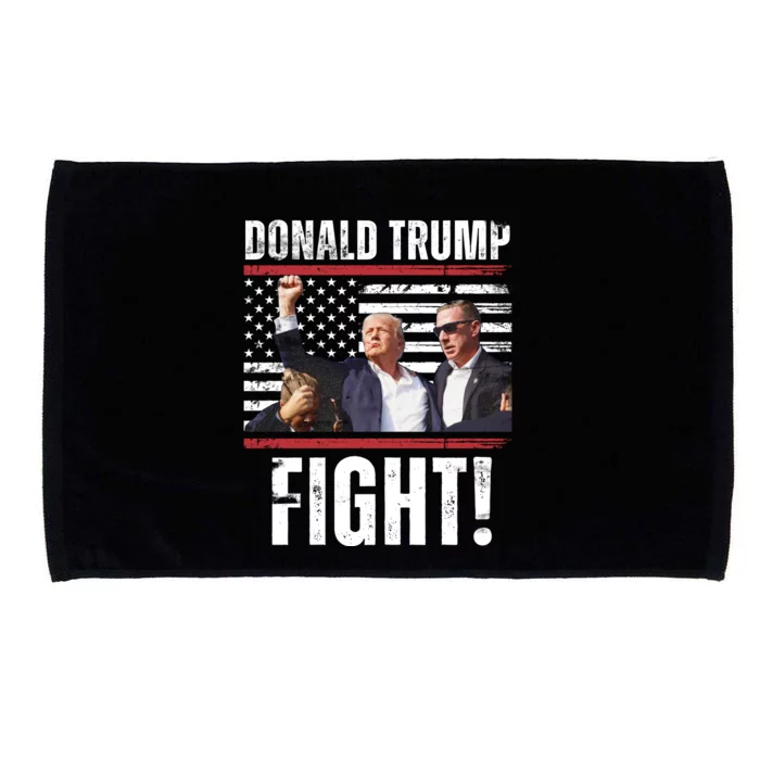 Trump Fight Rally Pennsylvania Microfiber Hand Towel