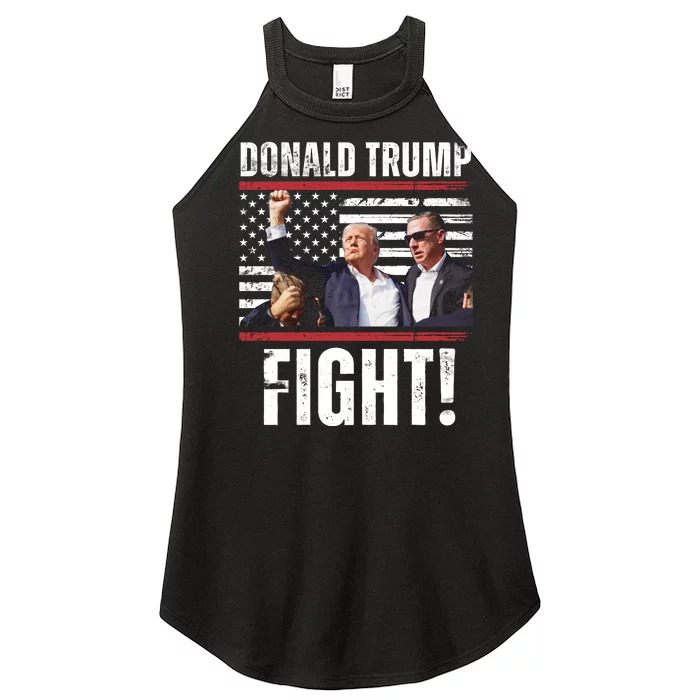 Trump Fight Rally Pennsylvania Women’s Perfect Tri Rocker Tank