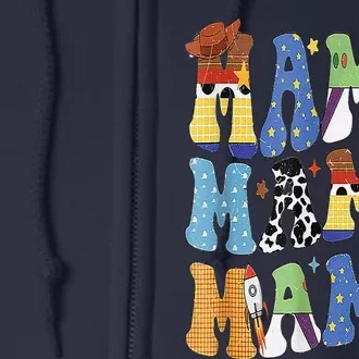 Toy Funny Story Mama Boy Mom MotherS Day Full Zip Hoodie