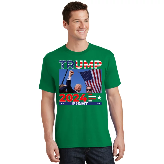 Trump Fight Shot 2024 T-Shirt