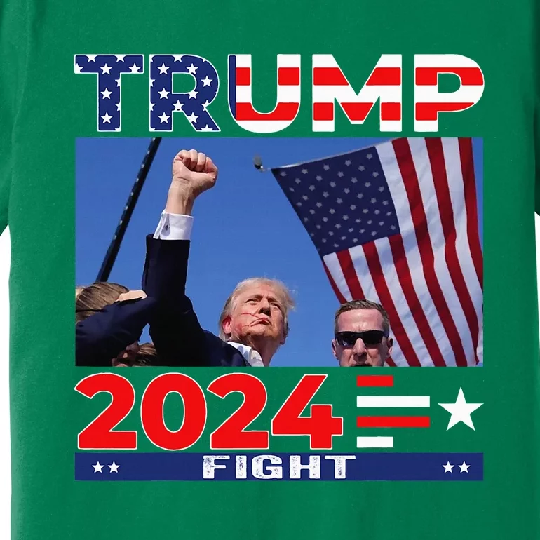 Trump Fight Shot 2024 Premium T-Shirt