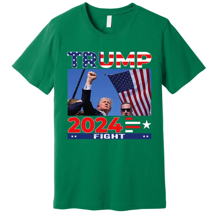 Trump Fight Shot 2024 Premium T-Shirt