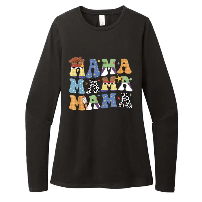 Toy Funny Story Mama Boy Mom Mothers Day Tee For Womens Womens CVC Long Sleeve Shirt