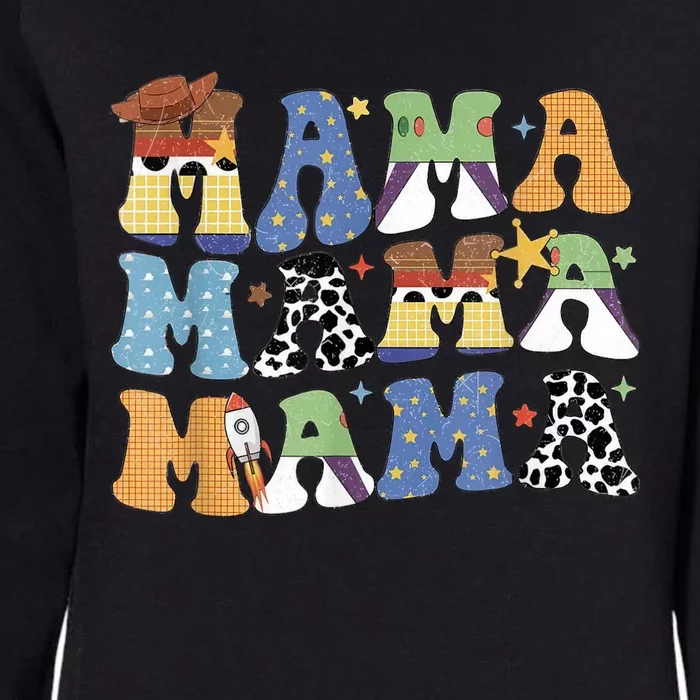 Toy Funny Story Mama Boy Mom Mothers Day Tee For Womens Womens California Wash Sweatshirt