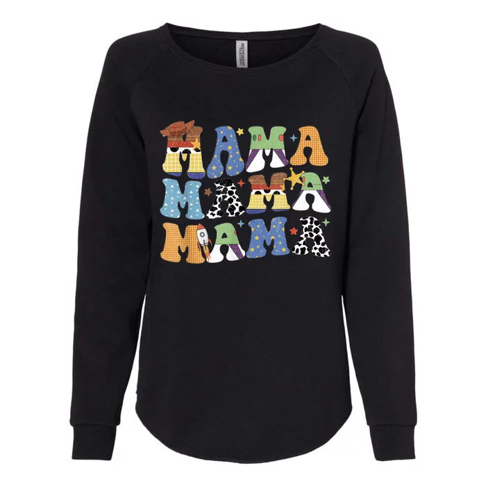 Toy Funny Story Mama Boy Mom Mothers Day Tee For Womens Womens California Wash Sweatshirt