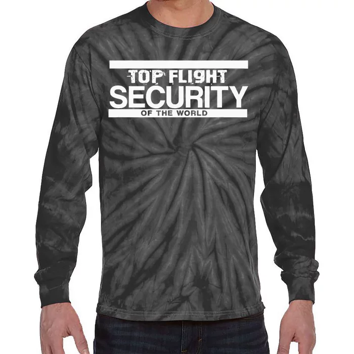 Top Flight Security Funny Friday Tie-Dye Long Sleeve Shirt