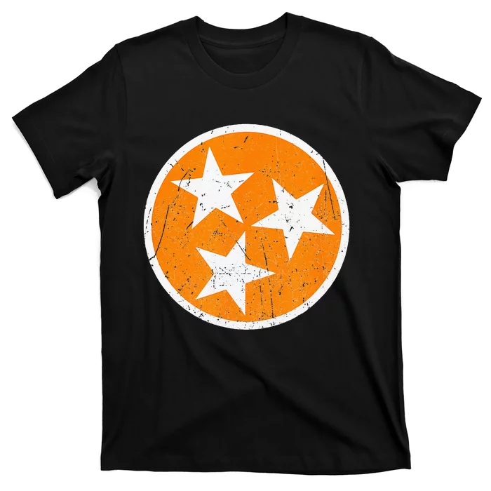 Tennessee Flag State Vintage Style T-Shirt