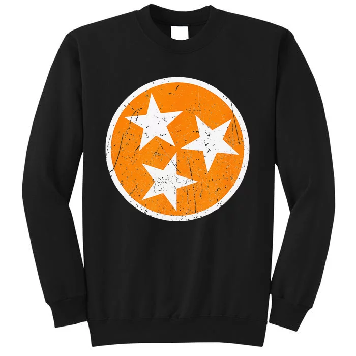 Tennessee Flag State Vintage Style Tall Sweatshirt