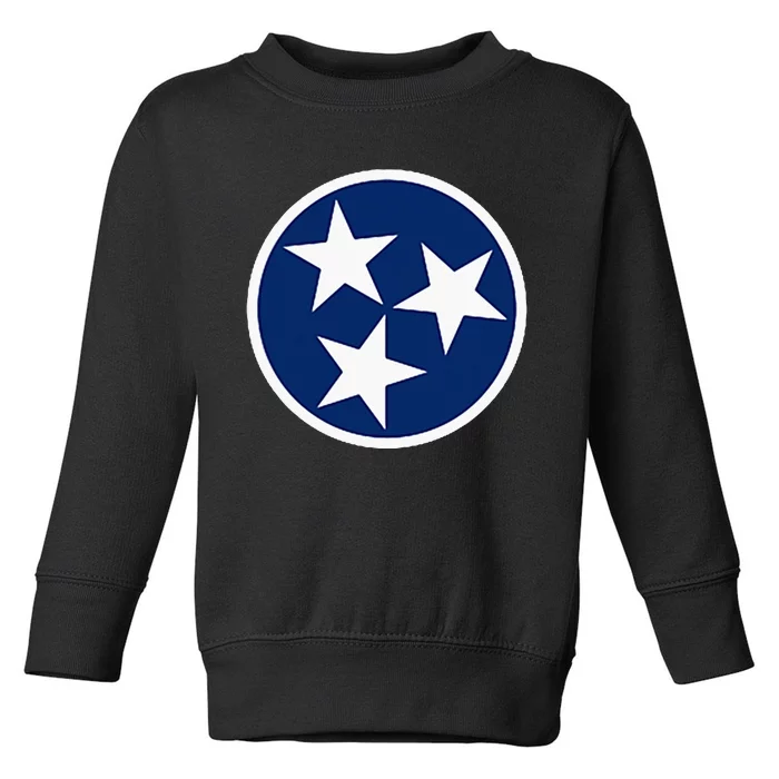 Tennessee Flag State Vintage Style Toddler Sweatshirt