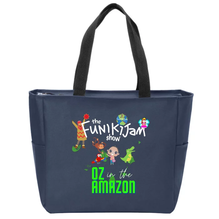 The Funikijam Show Oz In The Amazon A New Musical Zip Tote Bag