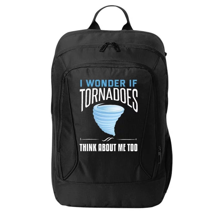 Tornado Funny Storm Chaser Chasing Storms City Backpack