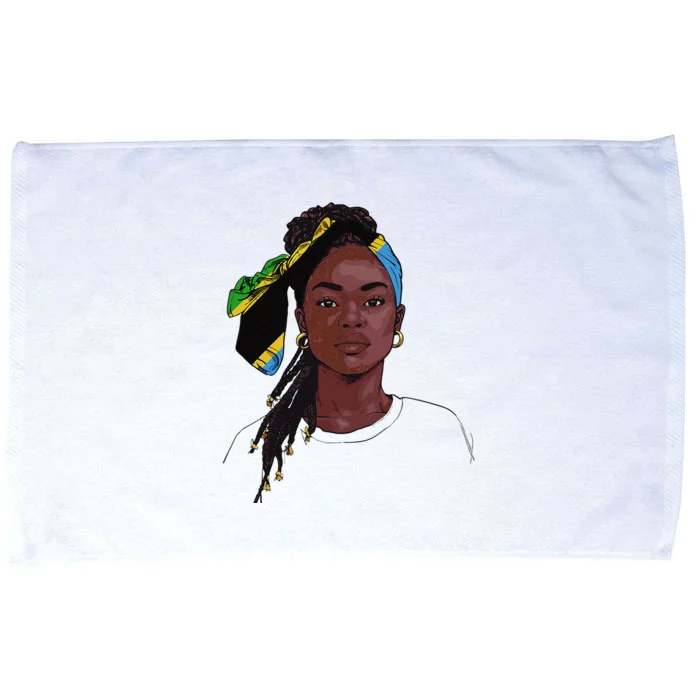 Tanzanian Flag Souvenirs Products Uniform For Women Tanzania Microfiber Hand Towel