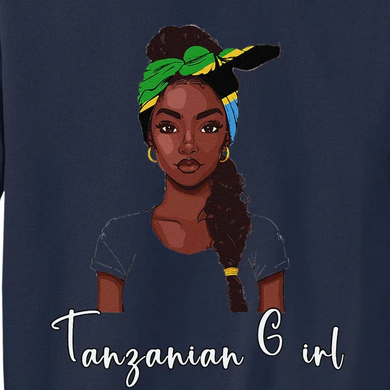 Tanzanian Flag Souvenirs Products Woman Tanzania Tall Sweatshirt